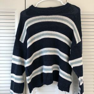 American Eagle striped sweater